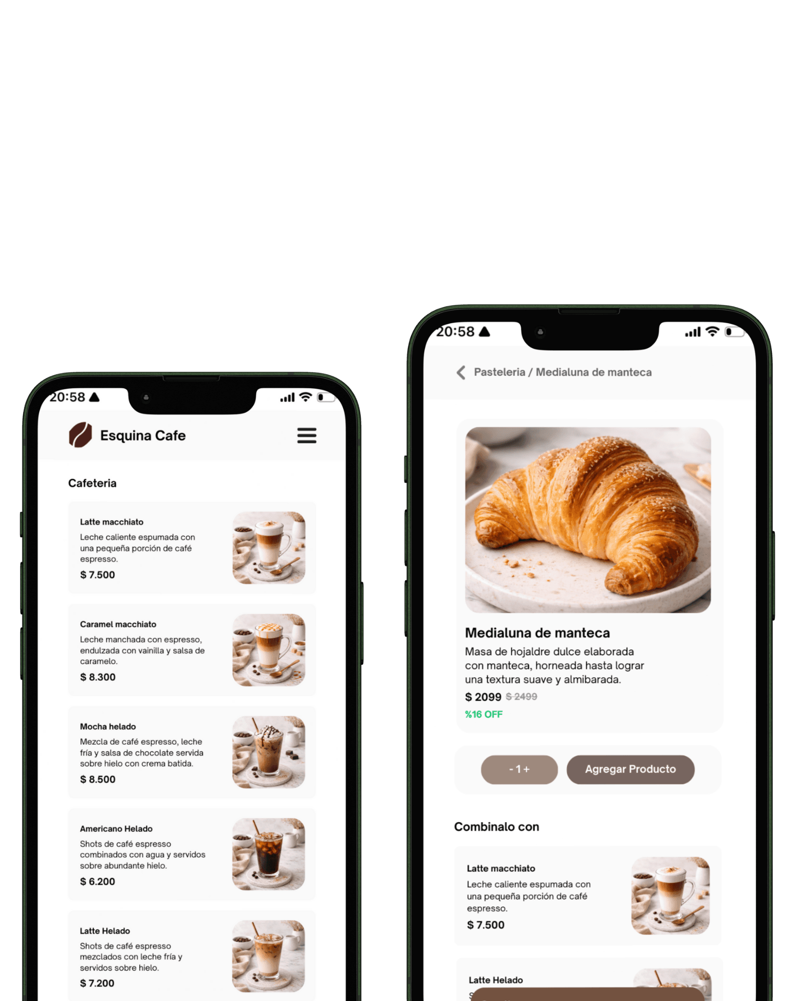 Esquina Café — detalle